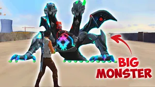 I KILLED BIG MONSTER ZOMBIES HARD MODE😱FREE FIRE🔥NEW ZOMBIE MODE FREE FIRE