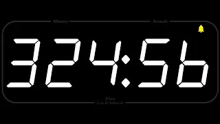 325 MINUTE - TIMER & ALARM - 720p - COUNTDOWN