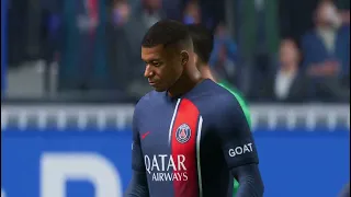 FC 24 - PSG VS MARSELLA LIGUE 1 UBER EATS 23/24 (Gameplay PC) [720p60]