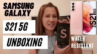 The Latest SAMSUNG S21 5G | UNBOXING REVIEW