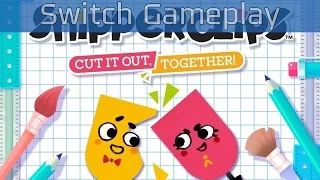 Snipperclips - Nintendo Switch Gameplay [HD/60FPS]