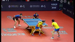 2019年国际乒联总决赛混双决赛刘诗雯/许昕VS伊藤美诚/水谷隼 ITTF World Tour Grand Finals XuXin/LiuShiwen VS JunMizutani/MimaIto