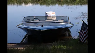 1975 BAJA V-1600 Muscle Boat Launch & Speed Run Johnson 140 HP