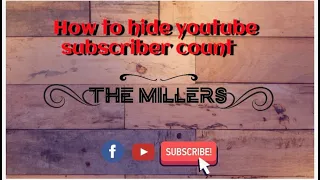 How to hide youtube subscribers easy tutorial | hide YT sub count (mobile version)