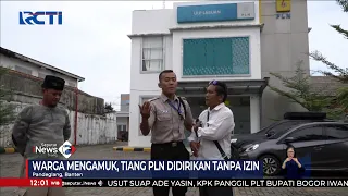 Tiang Listrik PLN Belum Dicabut, Pemilik Tanah Mengamuk #SeputariNewsSiang 14/06