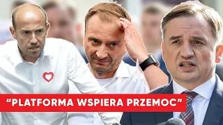 "Platforma WSPIERA agresję". Zbigniew Ziobro o pobiciu Borysa Budki