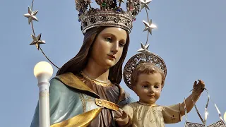 (PALERMO) - PROCESSIONE DI MARIA SS. DEL CARMELO AI DECOLLATI (4K) 09/07/2023