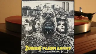 Fabio Frizzi - Zombie Flesh Eaters - vinyl lp album 2022 soundtrack - Beat Records Company LPF 091