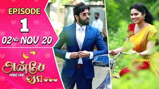 Anbe Vaa Serial | Episode 01 | 2nd Nov 2020 | Virat | Delna Davis | SunTV Serial |Saregama TVShows