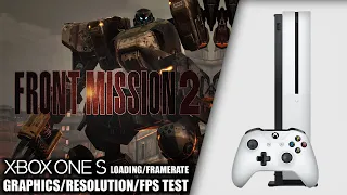 Front Mission 2 Remake - Xbox One Gameplay + FPS Test