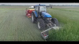 Reduced tillage, no-till and seed coating with earthwarm compost - Grand Farm, Austria