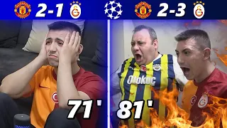 🔥CRAZY GALA FAN REACTION | Manchester Utd 2-3 Galatasaray