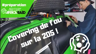 205 AFRICA RAID: COVERING SUR UNE VOITURE DE 32 ANS! (Peugeot 205)