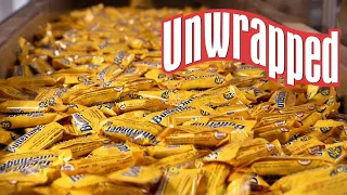 The Secret to Making Butterfingers (from Unwrapped) | Unwrapped | Food Network