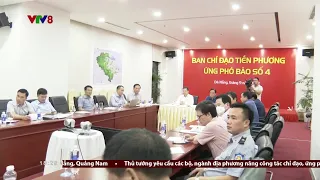 Bản tin bão số 4 (Noru): Ban chỉ đạo tiền phương họp ứng phó bão số 4 | VTVWDB