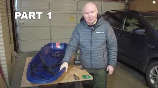 How to Build A PULK SLED For Winter Camping Part 1