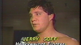 Jerry Goff's Boxing interview at the Liberty Bowl Slug Fest,and Evander Holyfield