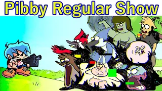 Corrupted Regular Show (FNF Mod) Fallen Power Come Learn With Pibby!