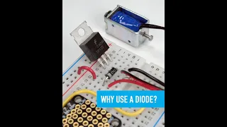 Why Your Solenoid Needs a Diode - Collin’s Lab Notes #adafruit #collinslabnotes