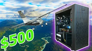 $500 Budget Gaming PC - Can it Run Flight Sim 2020???