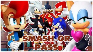 Sally and Rouge Play Smash Or Pass!