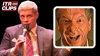 Cody Rhodes Shares UNHINGED Vince McMahon Moments!