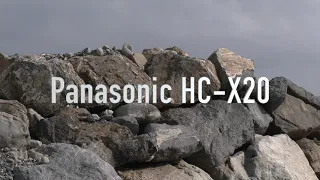 Demo Panasonic HC X20 4k footage