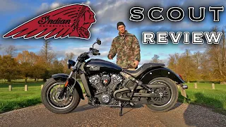 Indian Scout Review. Iconic classic heritage-inspired motorbike with modern performance & technology
