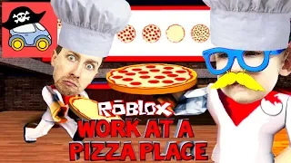 💢 РОБЛОКС ПИЦЦЕРИЯ не для слабаков ВСЕ РАБОТЫ СРАЗУ в ROBLOX Working at a Pizza Place Жестянка