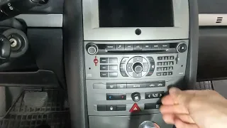 Peugeot 407 2004-2008 How To Remove Original Dvd / Radio Removal