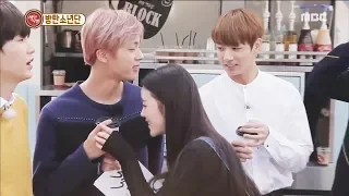 BTS & Girls cute moments (방탄소년단)