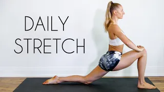 15 min DAILY STRETCH ROUTINE (Full Body Stretch for Flexibility & Mobility)