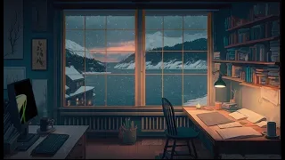 a snowy day in bergen ~ nordic lofi mix