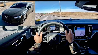 2022 Volvo V60 R Design - POV Test Drive 3D Audio