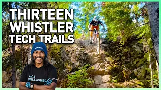 Whistler Bike Park Trail Guide - Fitzsimmons Tech Trails