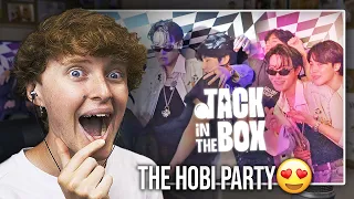 THE HOBI PARTY! (j-hope 'Jack In The Box' Listening Party Event Sketch | Reaction)