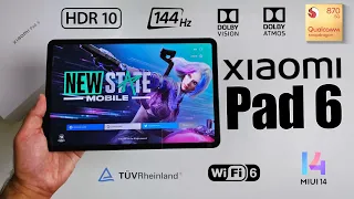 Xiaomi Pad 6 Android 13 Tablet - 144Hz | Dolby Vision/ATMOS / SD 870 - Any Good?