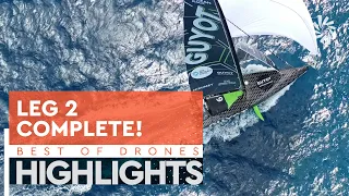 Absolutely Epic Footage! | The Very Best of Drone Cam | Leg 2 | The Ocean Race