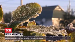 Синоптики прогнозують, що цього тижня в Україні будуть перші заморозки