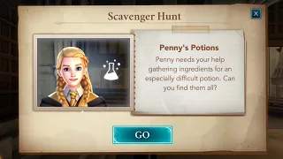 Penny's Potions | Scavenger Hunt | Year 1 | Harry Potter Hogwarts Mystery Walk Through | Zeny Plays
