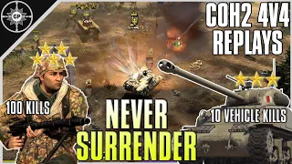 Amazing Units NEED Competent Commanders | 4v4 Red Ball Express | CoH2 Cast #152