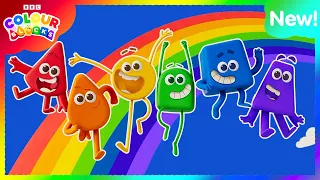 Rainbows in Colourland | Kids Learn Colours | @colourblocks