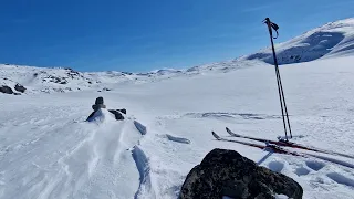 Skiing in Narvik, Skjomfjellet 4 days in April 2023