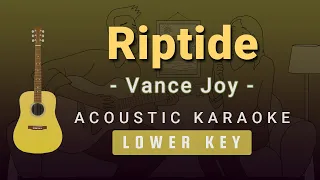 Riptide - Vance Joy(Lower Key Acoustic Karaoke)