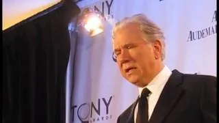 John Larroquette back stage at the Tony Awards