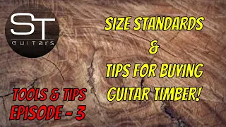 Mastering Guitar Building: Essential Wood Sizes & Buying Tips