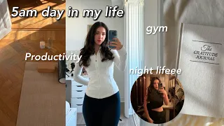 5AM day in my life!! | living alone in Los Angeles!