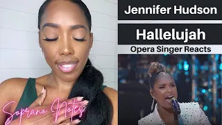 Opera Singer Reacts to Jennifer Hudson Hallelujah | Global Citizen Prize | Performance Analysis |