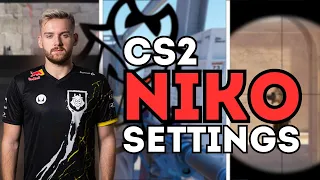 NEW Niko SETUP & SETTINGS CS2 - Game, Monitor, Nvidia, Setup!