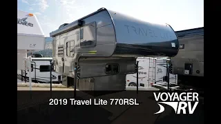 2019 Travel Lite 770RSL Truck Camper RV Video Tour - Voyager RV Centre
